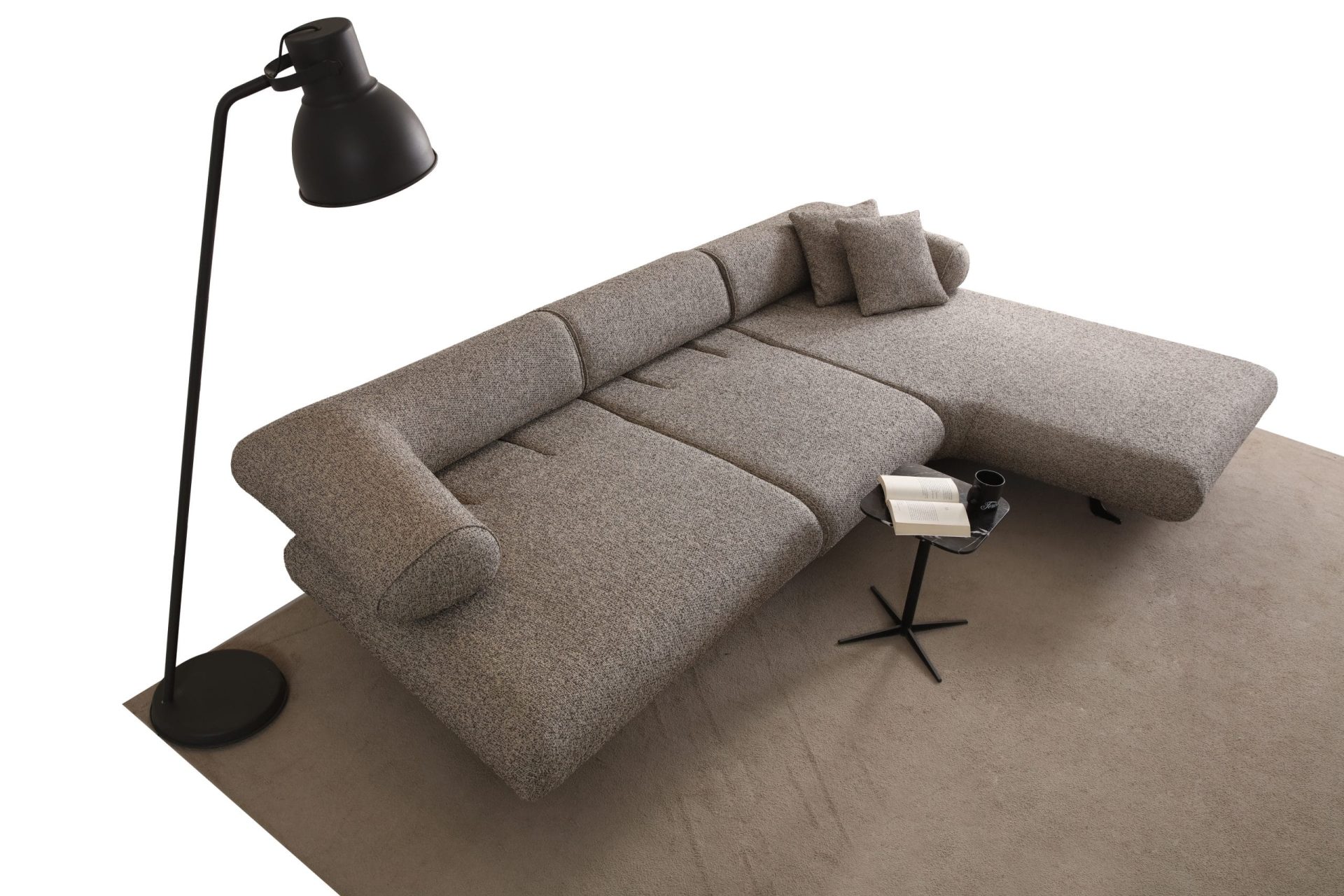 Kolekcja Modułowa JOVEN – obłe formy, wysokość 70 cm, moduł Relax 188 cm, cennik modułów - obrazek 5