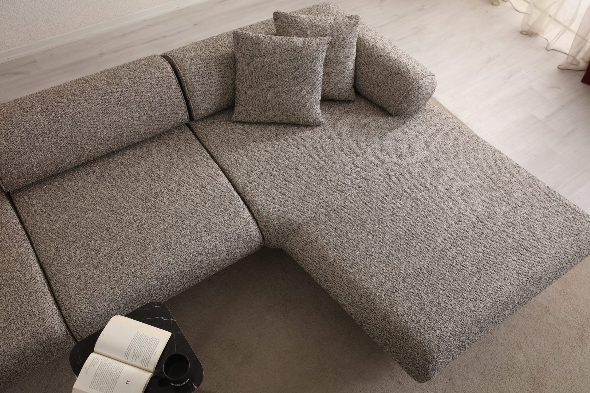 Kolekcja Modułowa JOVEN – obłe formy, wysokość 70 cm, moduł Relax 188 cm, cennik modułów - obrazek 9