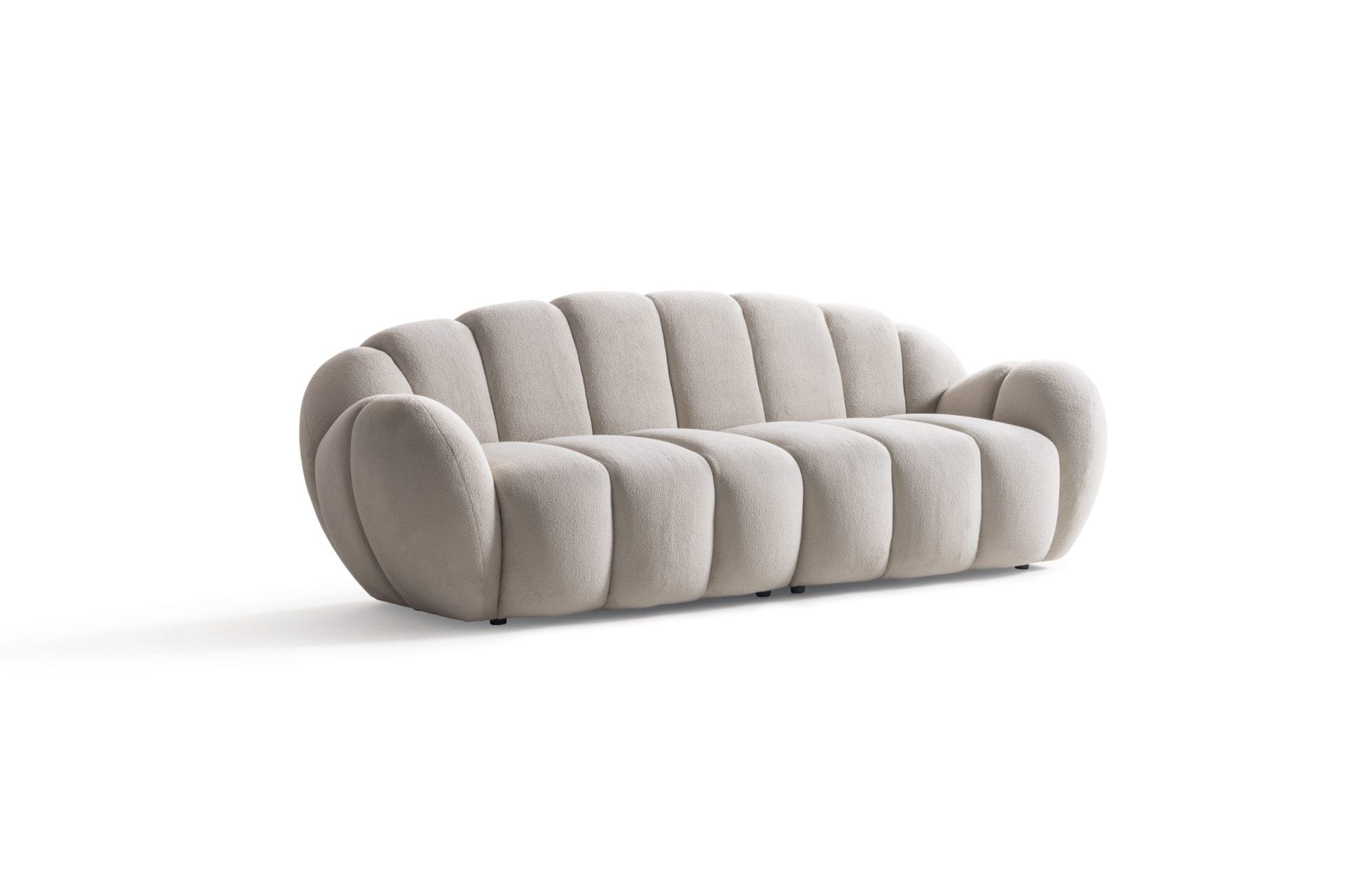 Zestaw Wypoczynkowy Luxury Channeled – sofa 5-osobowa (305 cm), sofa 3-osobowa (245 cm), fotel (110 cm) - obrazek 17