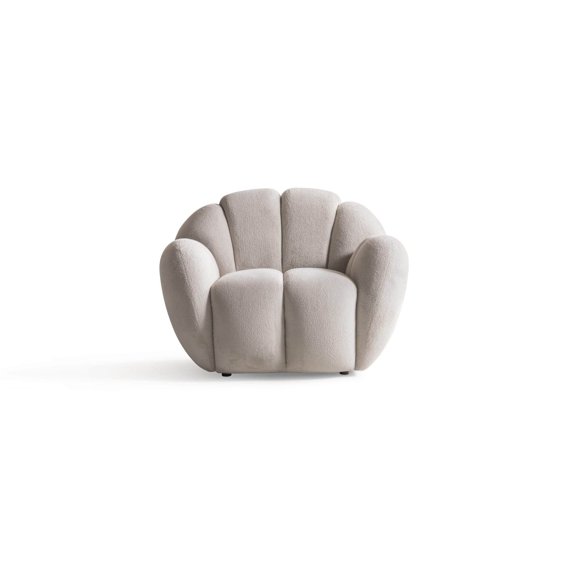 Fotel Luxury Channeled – wykończenie segmentowe, szerokość 110 cm, styl Modern Luxury - obrazek 8